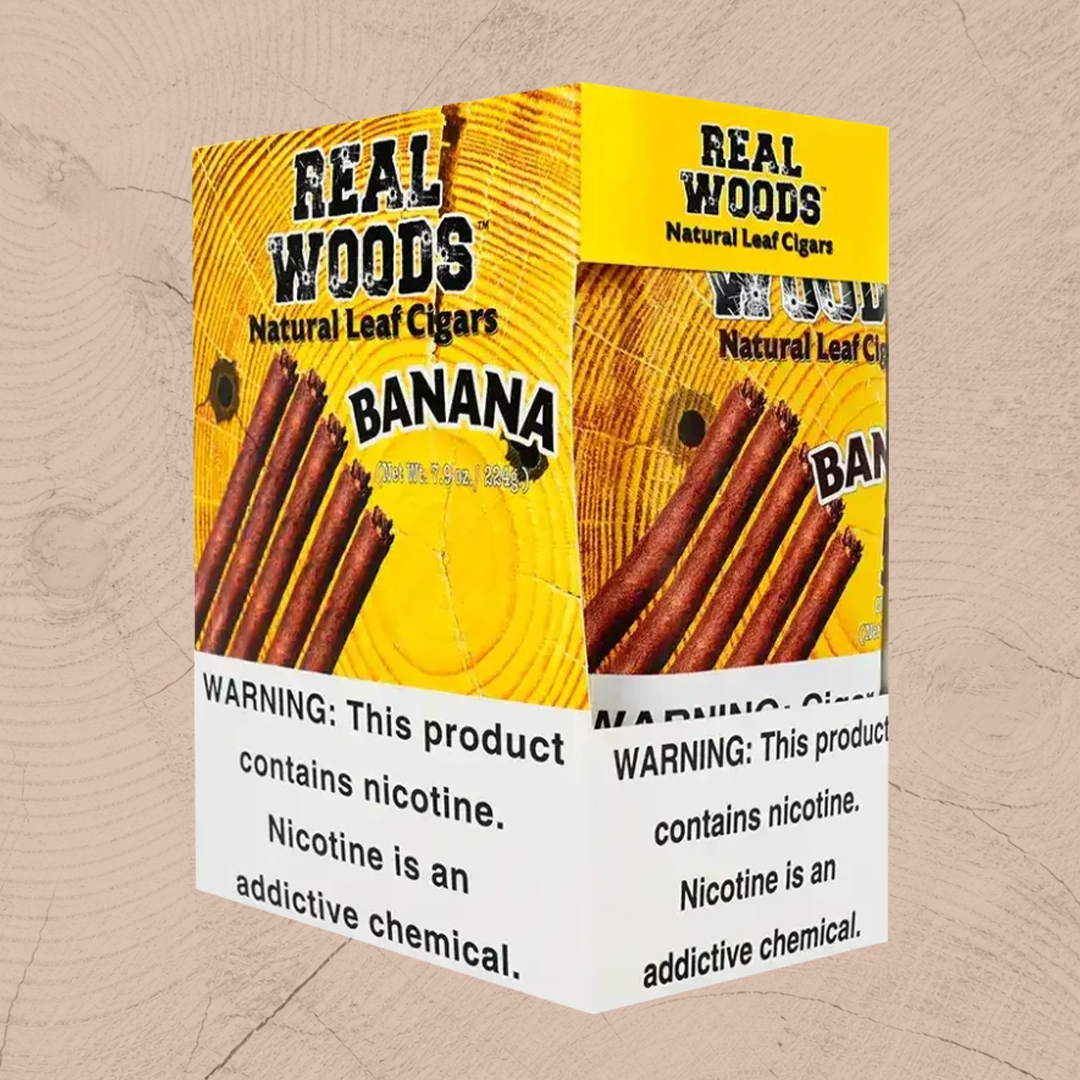 REALWOODS 8-5PK 40CT (Banana)